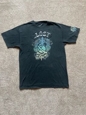 VTG 00’s / Y2K Lost Surfboards Faded Black Tee